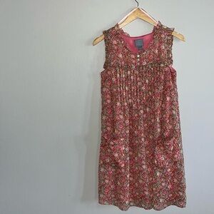 Rabbit Rabbit Rabbit Vintage Ditsy Sleeveless Coquette Dress